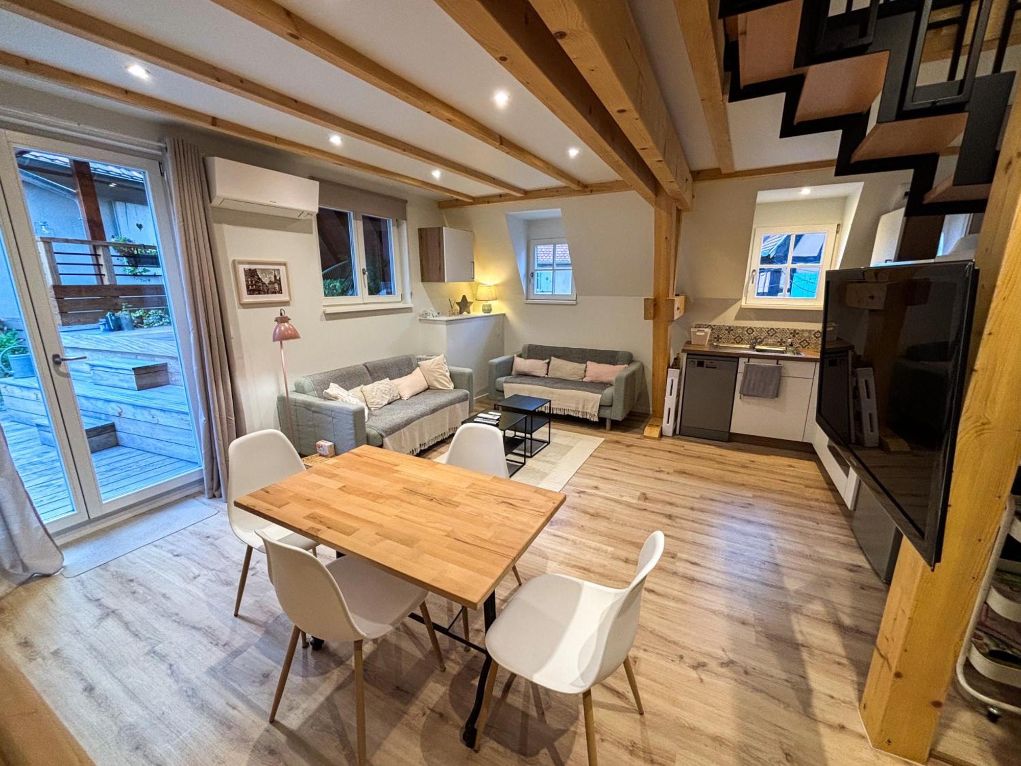 La Grange 1578 - Maison 4 Etoiles - Centre Ville - Commerce A Proximite Obernai Esterno foto